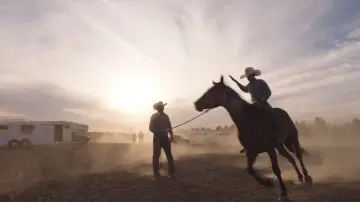Задник до фильму"The Cowboy" #818045