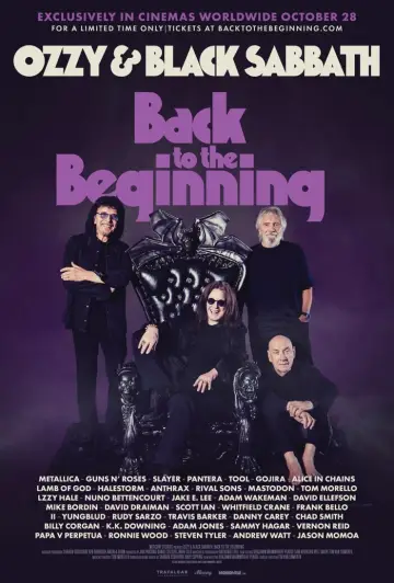 Постер до фільму "Back to the Beginning: Ozzy