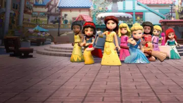 Задник до фильму"LEGO Disney Princess: Villains Unite" #622262
