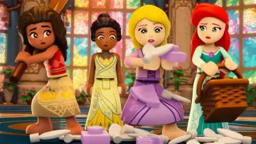 Задник до фильму"LEGO Disney Princess: Villains Unite" #622263