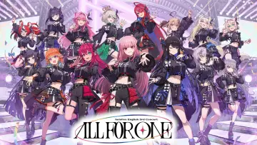 Задник до фильму"hololive English 3rd Concert -All for One- Day 2" #701415