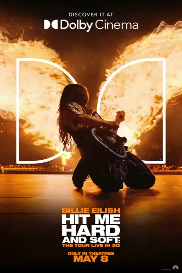 Постер до фильму"Біллі Айліш: Hit Me Hard and Soft" #816345