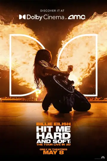 Постер до фильму"Біллі Айліш: Hit Me Hard and Soft" #816350