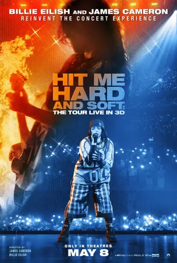 Постер до фильму"Біллі Айліш: Hit Me Hard and Soft" #816354