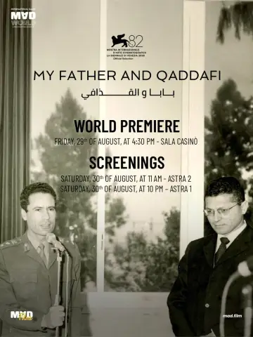 Постер до фільму "My Father and Qaddafi" #1616610