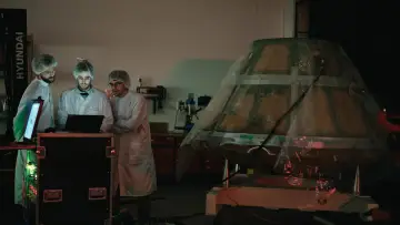 Задник до фільму "Hélène Huby - Wettlauf ins All" #1822939