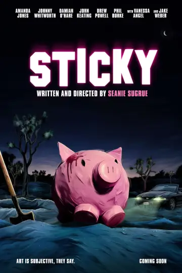 Sticky постер