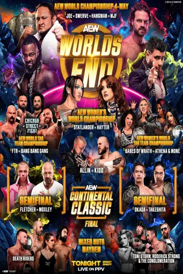 Постер до фильму"AEW Worlds End 2025" #934994
