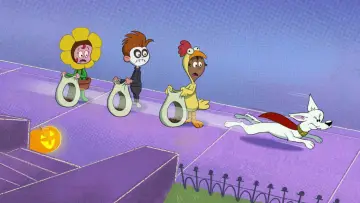 Задник до фильму"Krypto Saves the Day!: Halloween Havoc" #918572