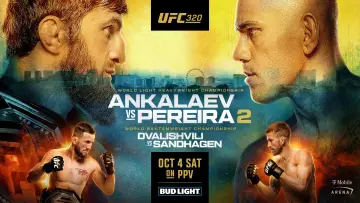 Задник до фильму"UFC 320: Ankalaev vs. Pereira 2" #868541