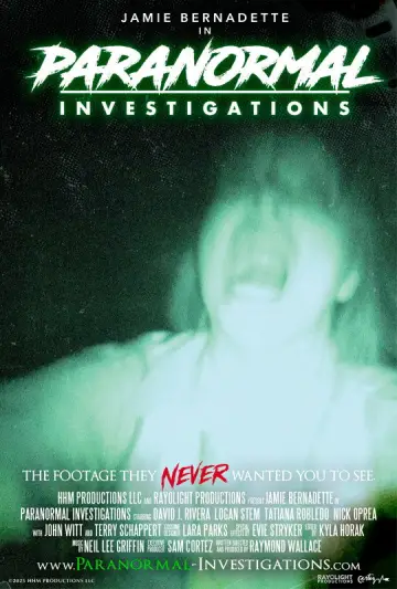 Постер до фільму "Paranormal Investigations" #769874