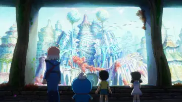 Задник до фильму"映画ドラえもん 新・のび太の海底鬼岩城" #533073