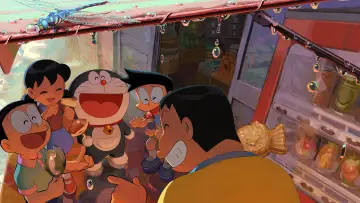 Задник до фильму"映画ドラえもん 新・のび太の海底鬼岩城" #801331