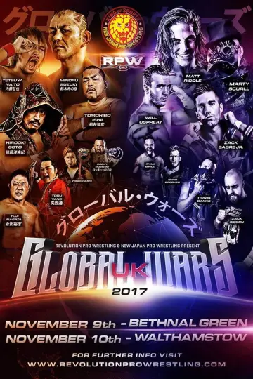 RevPro & NJPW: Global Wars UK 2017 - Night 1 постер