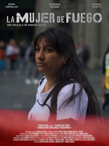La mujer de fuego постер