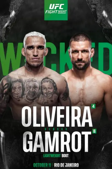 Постер до фильму"UFC Fight Night 261: Oliveira vs. Gamrot" #1297158