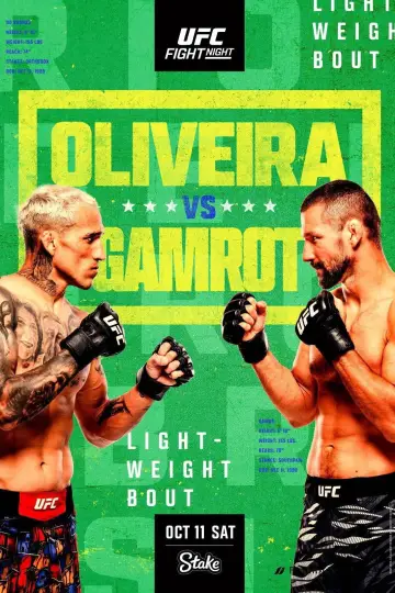 Постер до фильму"UFC Fight Night 261: Oliveira vs. Gamrot" #1297168