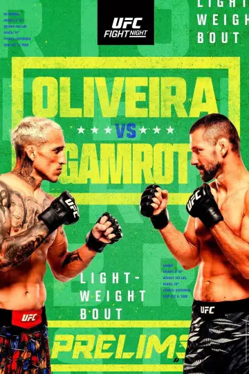 Постер до фильму"UFC Fight Night 261: Oliveira vs. Gamrot" #1297174
