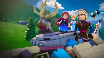 Задник до фільму "LEGO Frozen: Operation Puffins" #583612