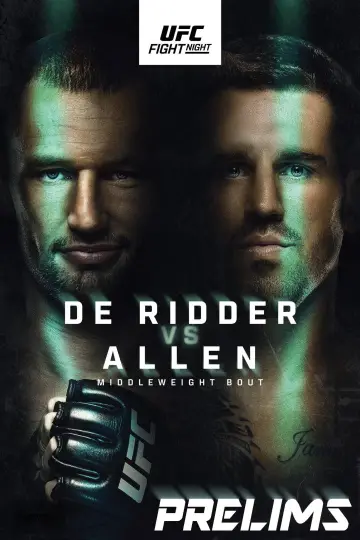 Постер до фільму "UFC Fight Night 262: de Ridder vs. Allen" #1296811
