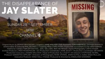 Задник до фильму"The Disappearance of Jay Slater" #869310