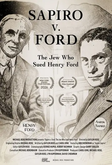 Sapiro vs. Ford: The Jew Who Sued Henry Ford постер
