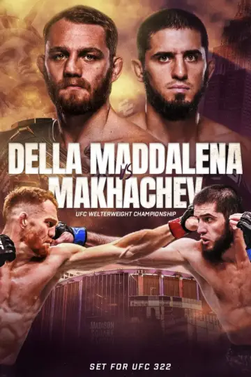 Постер до фільму "UFC 322: Della Maddalena vs. Makhachev" #1296295
