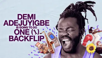 Задник до фильму"Demi Adejuyigbe: Is Going to Do One (1) Backflip" #1152066