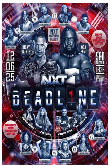 Постер до фільму "WWE NXT Deadline 2025" #1289627