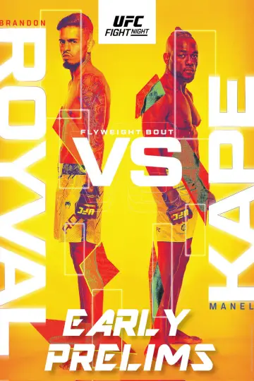 Постер до фільму "UFC on ESPN 73: Royval vs. Kape" #979192