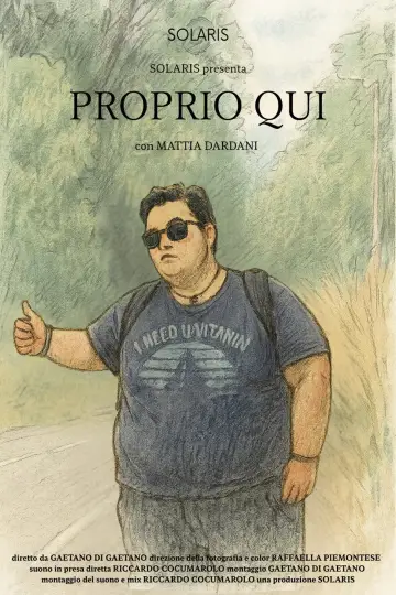 Proprio qui постер