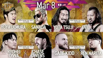 Задник до фільму "NJPW New Japan Cup 2025 - Day 1" #977748
