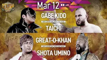 Задник до фільму "NJPW New Japan Cup 2025 - Day 4" #978570