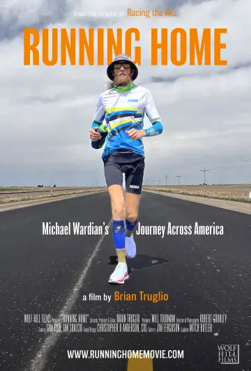 Постер до фильму"Running Home: Michael Wardian