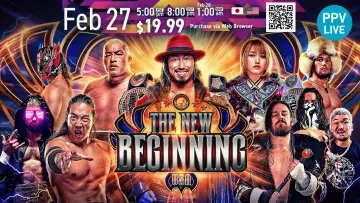 Задник до фильму"NJPW The New Beginning USA 2026" #687810