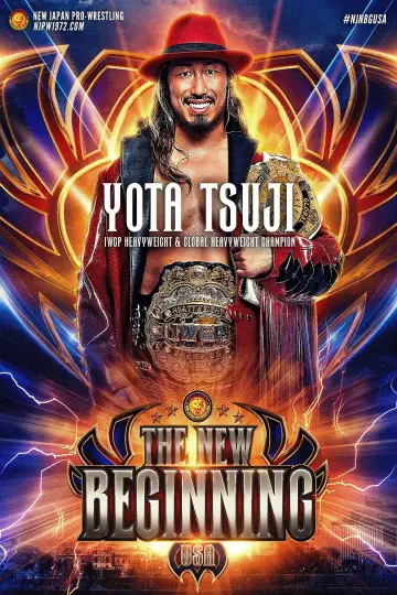 NJPW The New Beginning USA 2026 постер