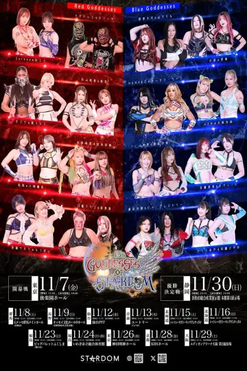 第15回 ゴッデス・オブ・スターダム ～タッグリーグ戦～ in SAPPORO Day1 постер