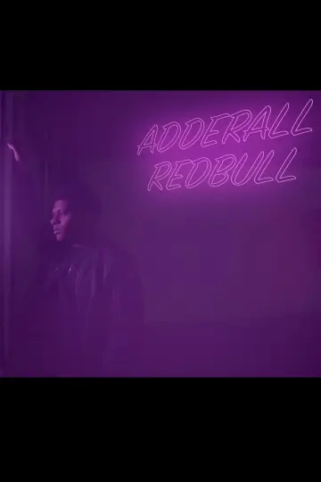 Adderall Redbull постер