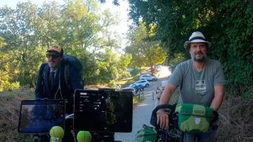 Ensemble à bicyclette постер