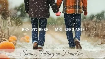 Задник до фильму"Snow Falling on Pumpkins" #691685