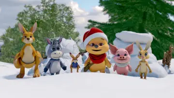 Задник до фільму "A Winnie-the-Pooh Christmas" #1296156
