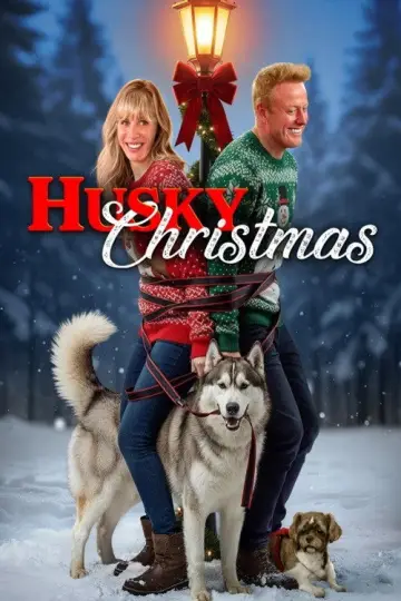Husky Christmas постер