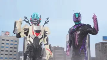 Задник до фільму "仮面ライダーゼッツ かっとばせ！巨大ロボットコードゼロイダー！！" #733517