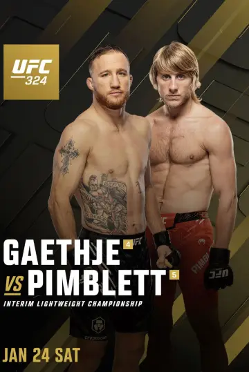 Постер до фильму"UFC 324: Gaethje vs. Pimblett" #540955