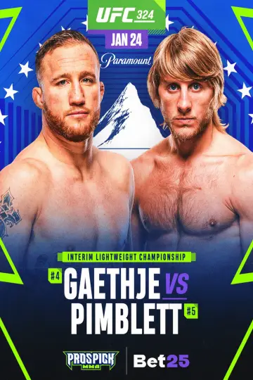 Постер до фильму"UFC 324: Gaethje vs. Pimblett" #540956
