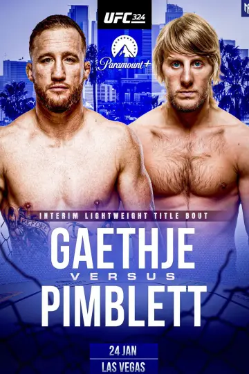 Постер до фильму"UFC 324: Gaethje vs. Pimblett" #540957