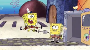 Задник до фільму "SpongeBob and Patrick