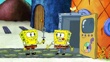 Задник до фільму "SpongeBob and Patrick