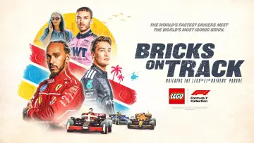 Задник до фильму"Bricks on Track: Building the LEGO F1 Drivers