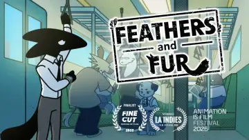 Задник до фильму"Feathers and Fur" #1172318